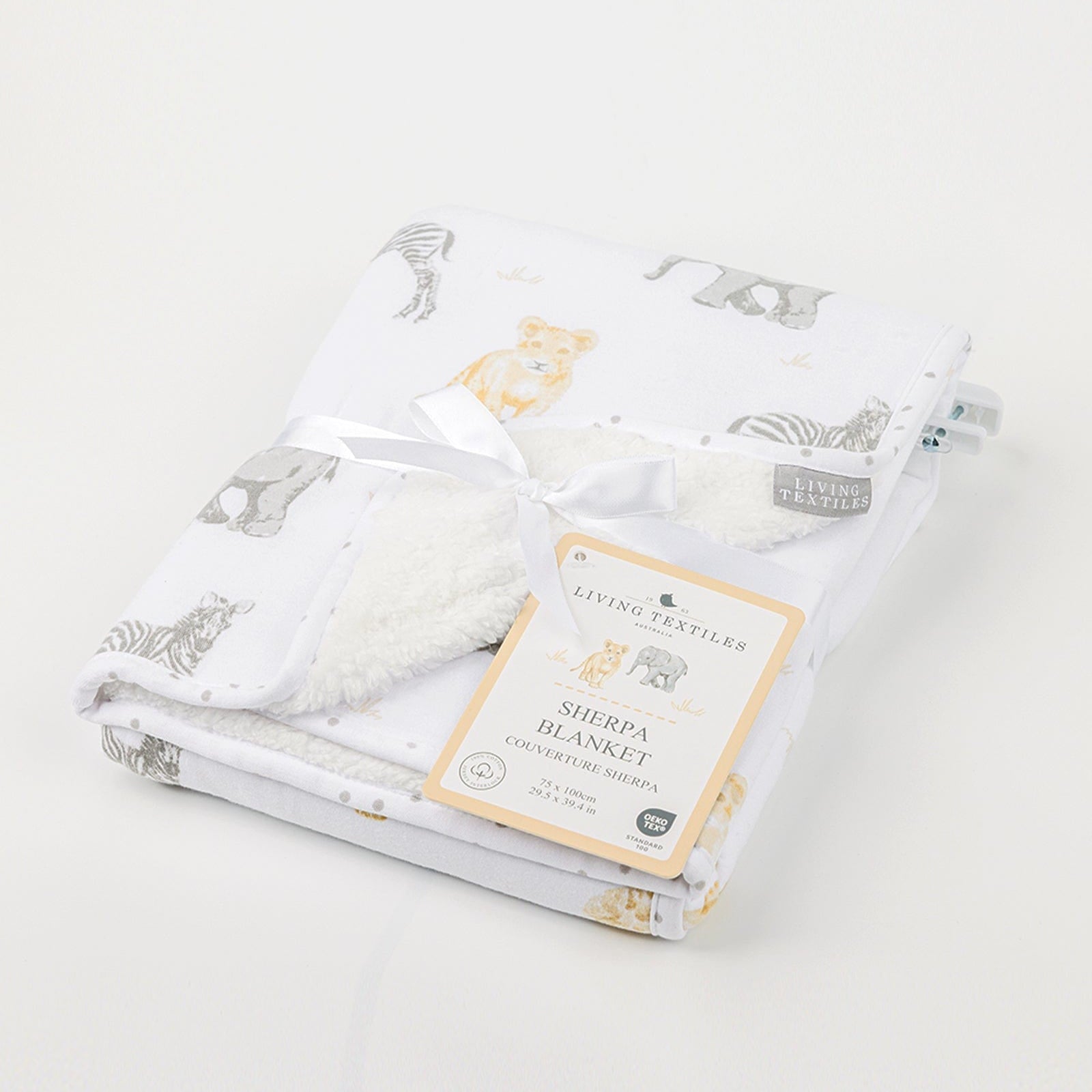 Jersey Sherpa Blanket Savanna Babies