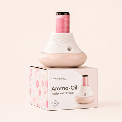 Aroma-Oil Waterless Diffuser + Oil