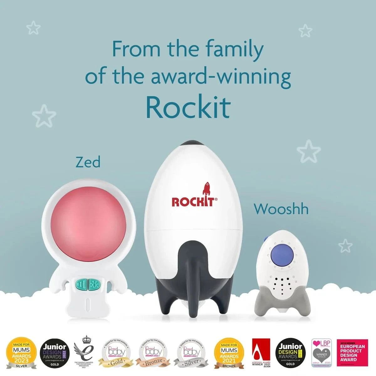 Rockit Rechargeable, Zed & Wooshh Sleep Bundle