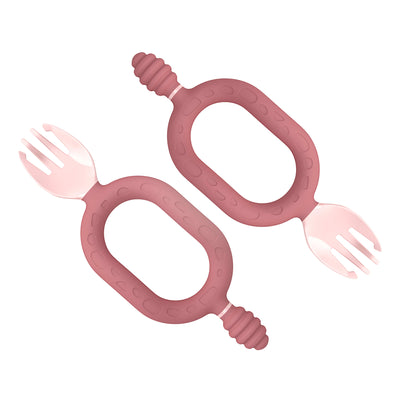 Bibado Multi-stage baby weaning spoon and dipper - Sporkit® (Two Pack)