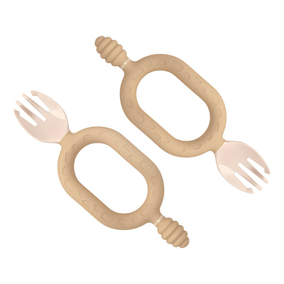 Bibado Multi-stage baby weaning spoon and dipper - Sporkit® (Two Pack)