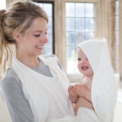 Cuddledry 'Hands-free' baby towel