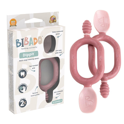 Bibado Multi-stage baby weaning spoon and dipper - Dippit® (Two Pack)