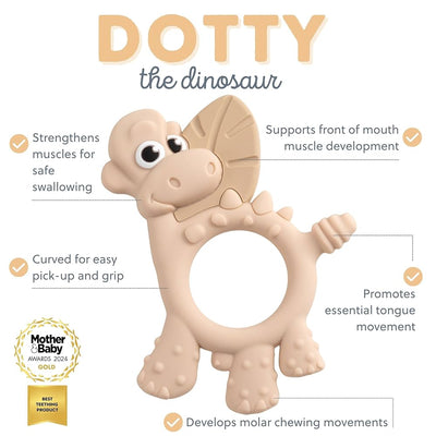 Bibado Teething Toy Dotty the Dinosaur™