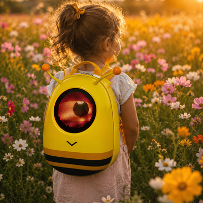 Lulla Glo Pack Backpack with LED eyes