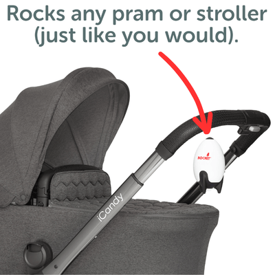 Rockit Rocker Rechargeable - REFURBISHED - Gently Rocks Any Stroller or Buggy