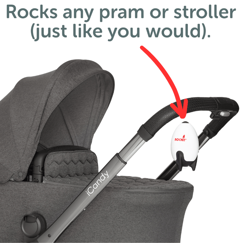 Rockit Rocker Rechargeable - REFURBISHED - Gently Rocks Any Stroller or Buggy
