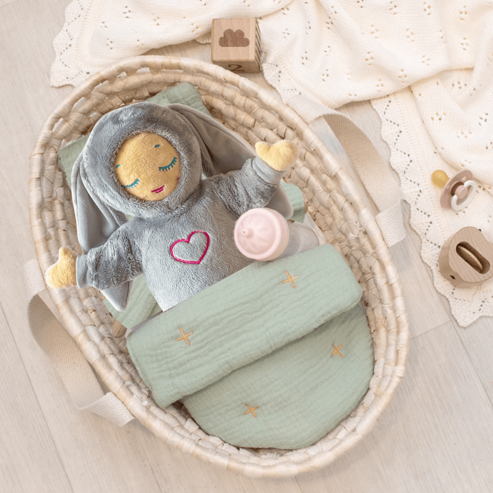 Lulla Doll Moses Basket