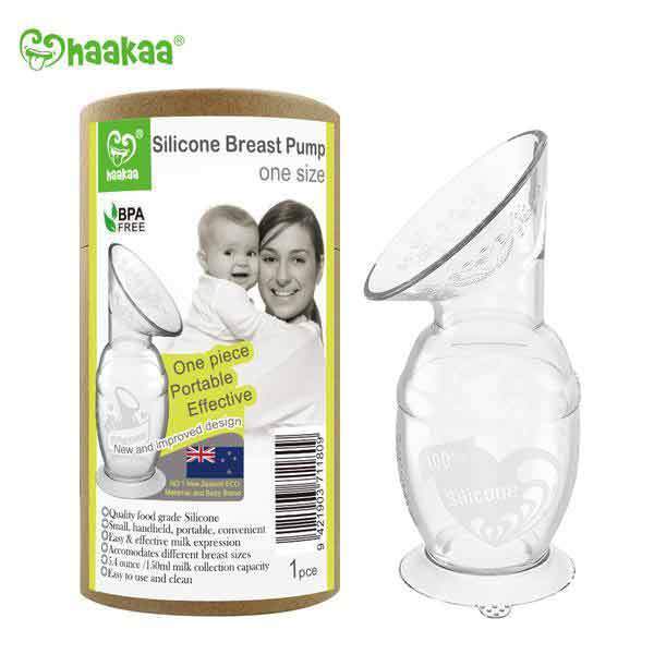 Haakaa Silicone Breast Pump with Suction Base