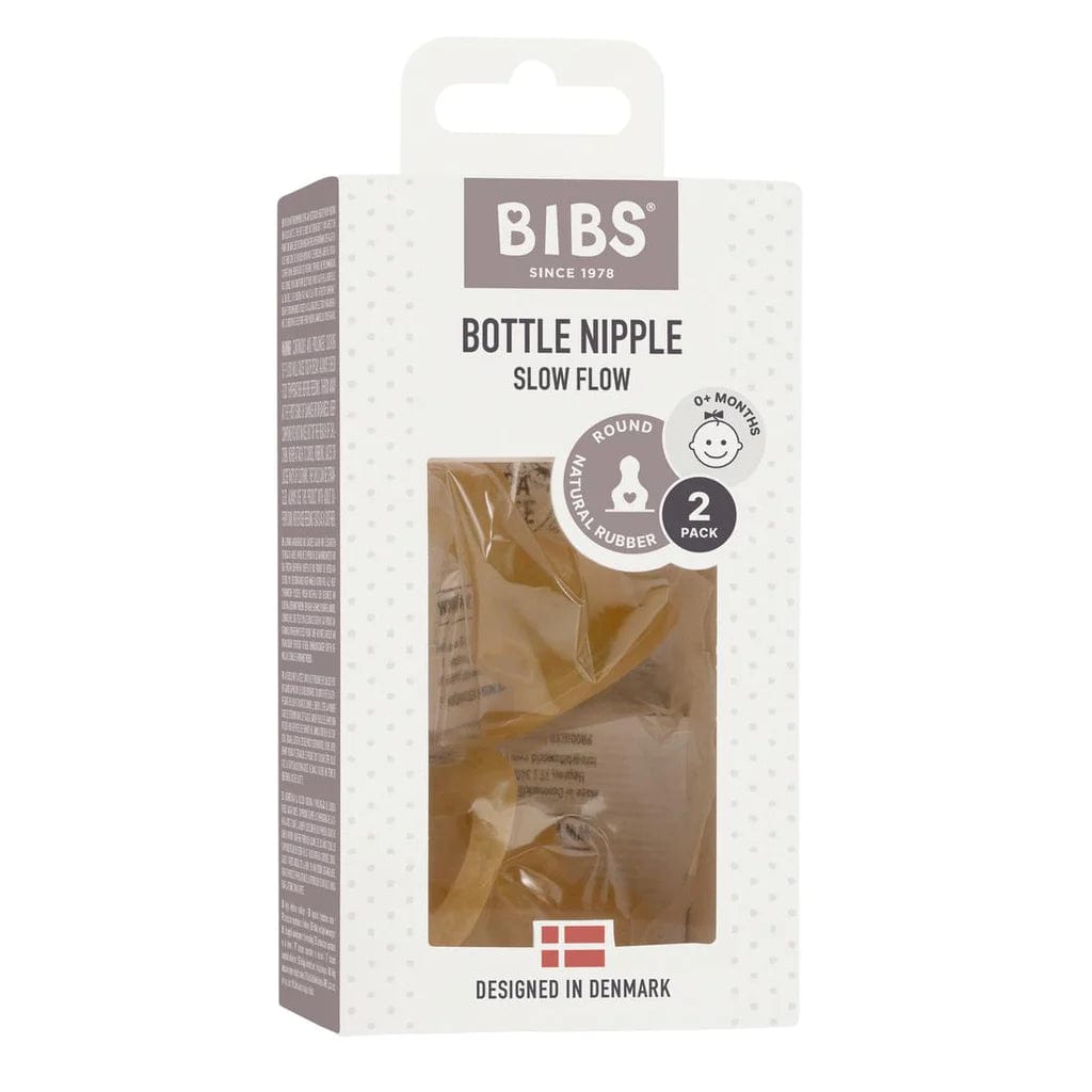 BIBS Glass Bottle Twin Pack Nipples